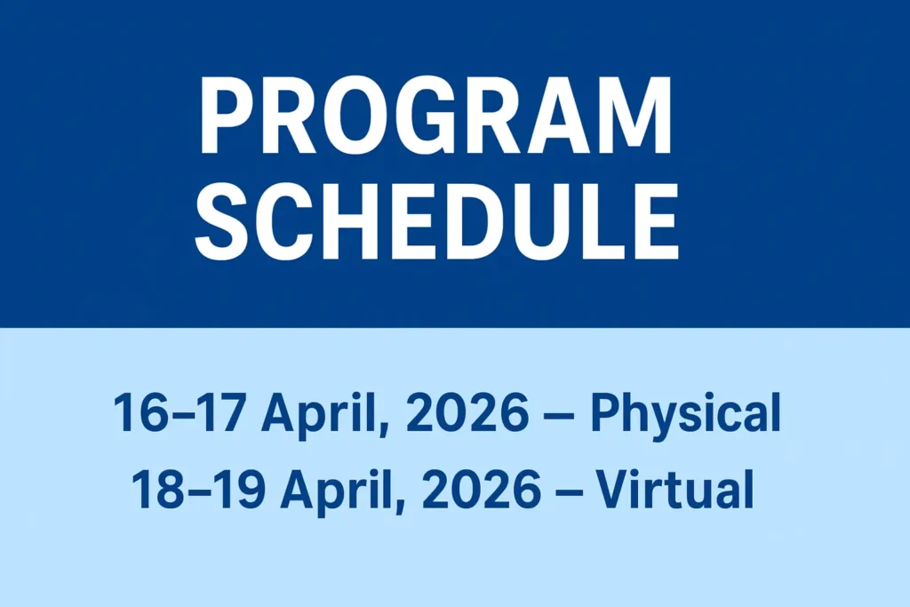 sail program schedule 26